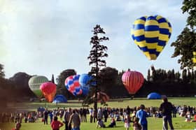 Wollaton Park hosted the British Balloon Championships in 1979