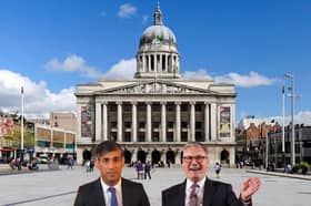 Rishi Sunak and Sir Keir Starmer will take part in a televised election debate in Nottingham 