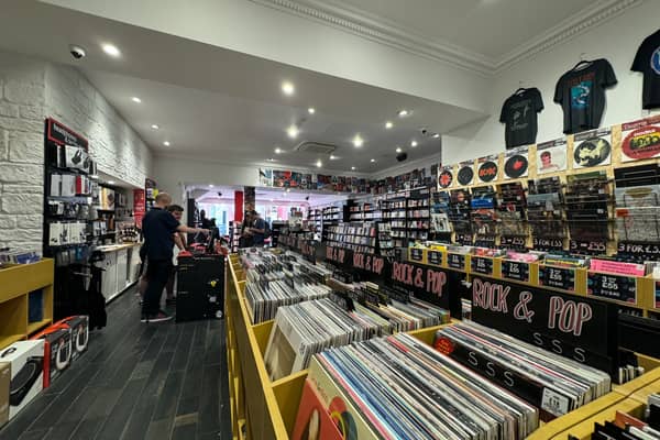 We had a look inside Nottingham's newest record shop, Fopp
